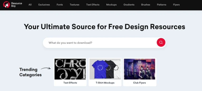 Resource Boy: Free High-Quality Design Resources Download Platform