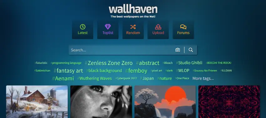 Wallhaven: A Vast Collection of High-Quality Wallpapers for Free Download