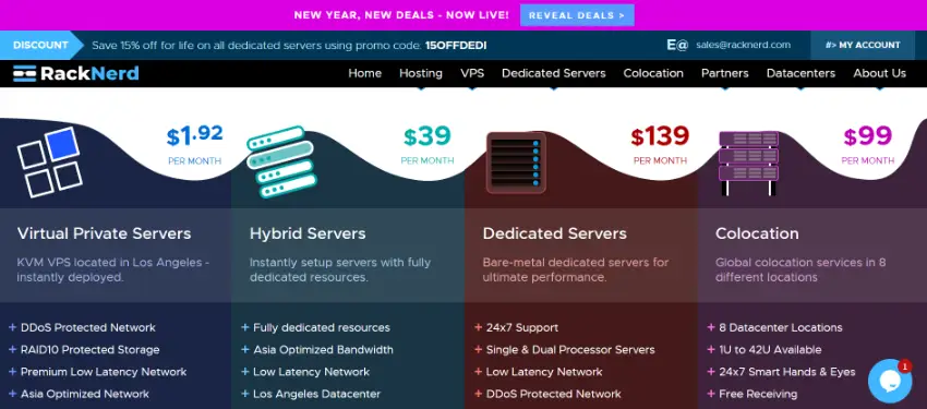 Racknerd's Low-Cost VPS/Dedicated Server: A Guide to Getting Started at .49
