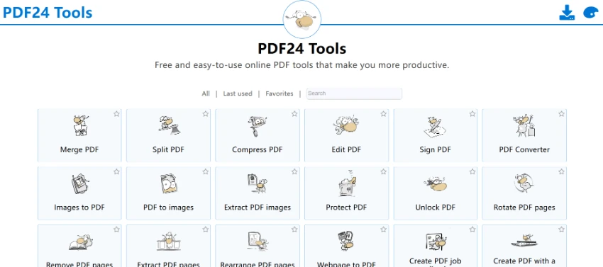 PDF24 Tools: Free and Easy-to-Use Online PDF Tools