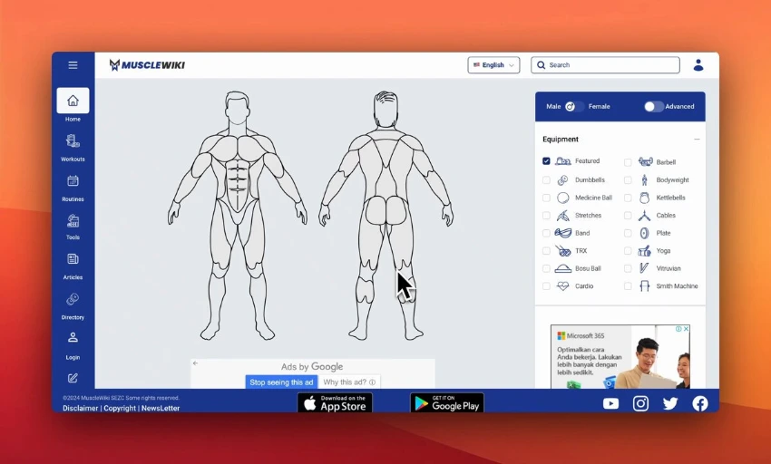 MuscleWiki: Free Fitness Guide & Personalized Workout Plans