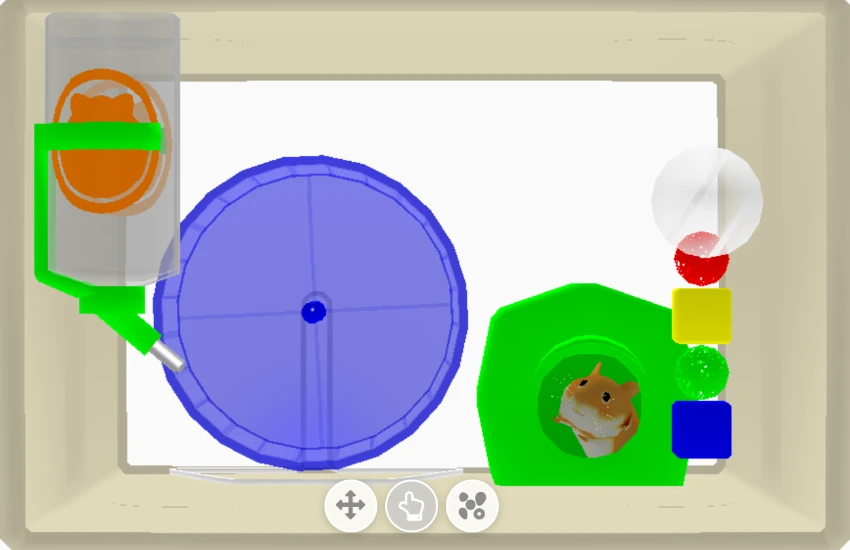 Hammy Home: Virtual Hamster Habitat Design & Care