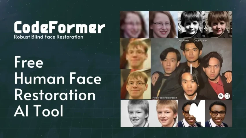 CodeFormer: AI Image & Video Restoration Tool