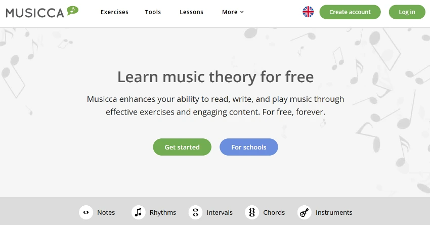 Musicca: Free Online Music Theory Learning Platform